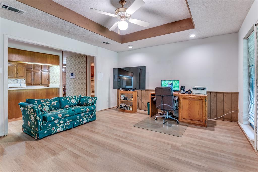 3008 Old Mill Run Grapevine, TX 76051 - Photo 18 of 38 a view of a livingroom with workspace and a window
