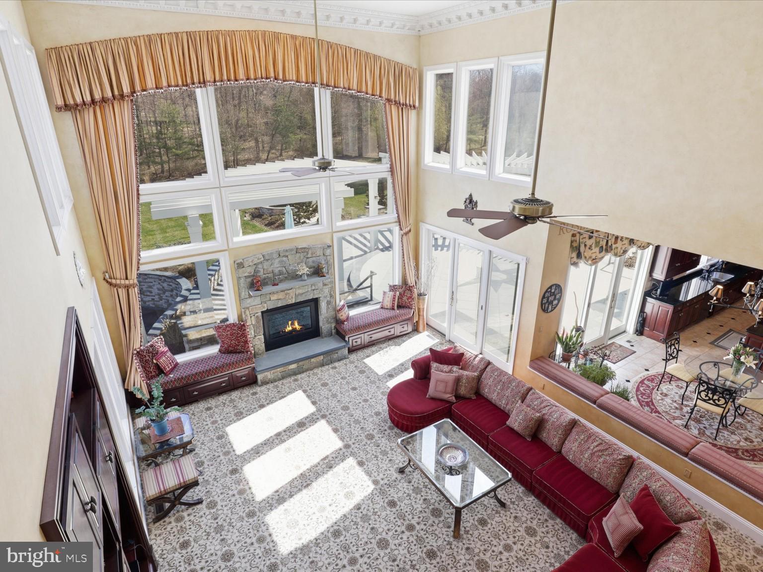 12709 Greenbriar Road Potomac, MD 20854 - Photo 38 of 120 Sunlit elegance in a spacious living room.
