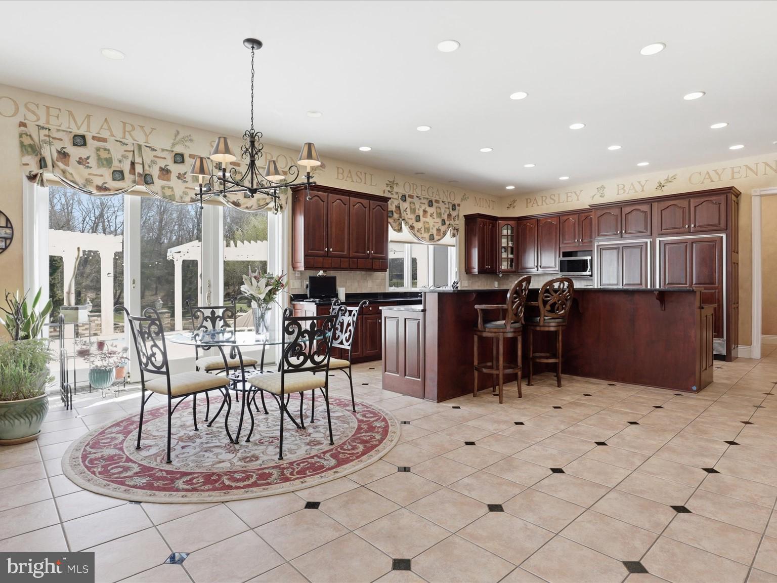 12709 Greenbriar Road Potomac, MD 20854 - Photo 43 of 120 Elegant kitchen with natural light.