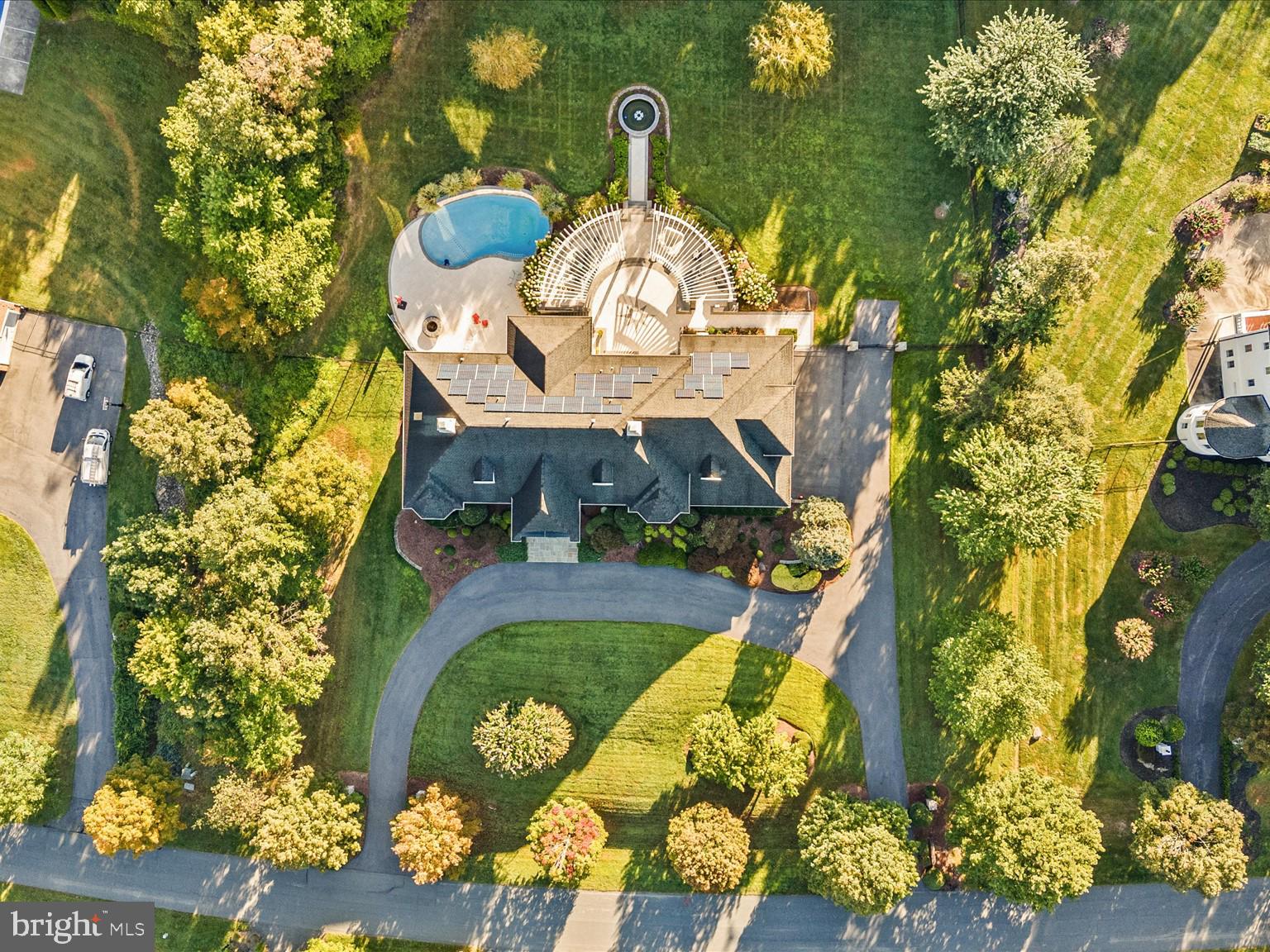 12709 Greenbriar Road Potomac, MD 20854 - Photo 9 of 120 Stunning aerial view of a grand estate.