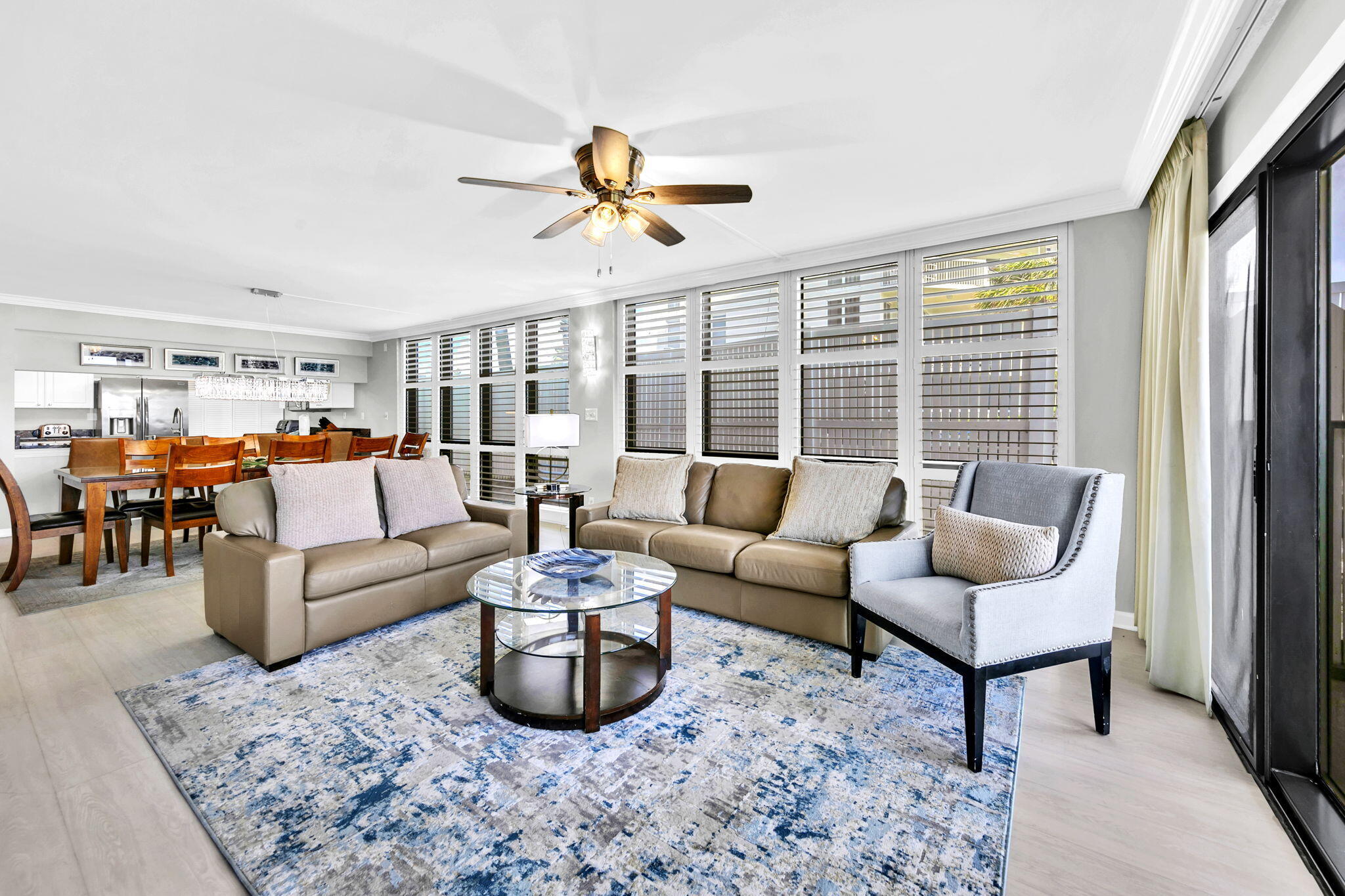 1044 Highway 98, Unit 101 Destin, FL 32541 - Photo 2 of 33 a living room with furniture and a large window