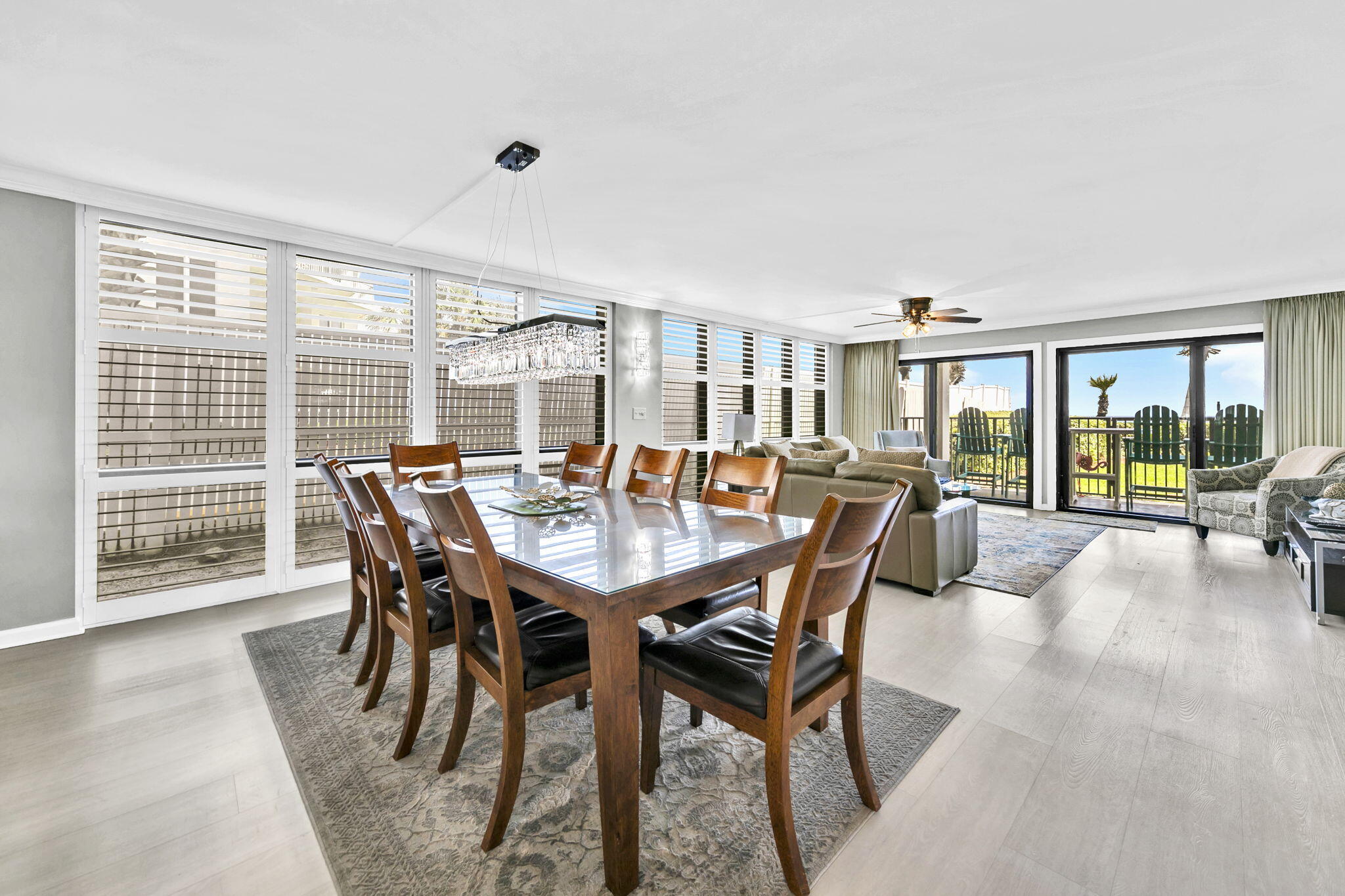 1044 Highway 98, Unit 101 Destin, FL 32541 - Photo 4 of 33 a view of a dining room with furniture window and outside view