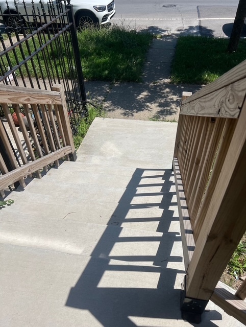6756 South Lafayette Avenue Chicago, IL 60621 - Photo 2 of 16 a view of stairs and yard