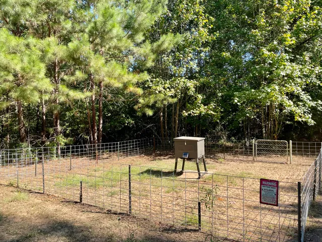 a aerial view of a house with a yard