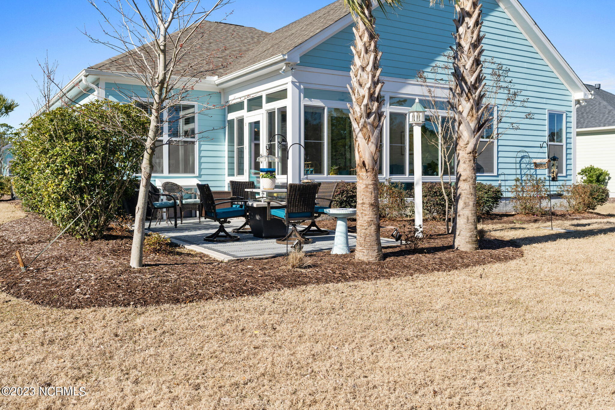 1423 Long Pond Road Southwest Ocean Isle Beach, NC 28469 - Photo 8 of 57 Patio area with updated landscaping