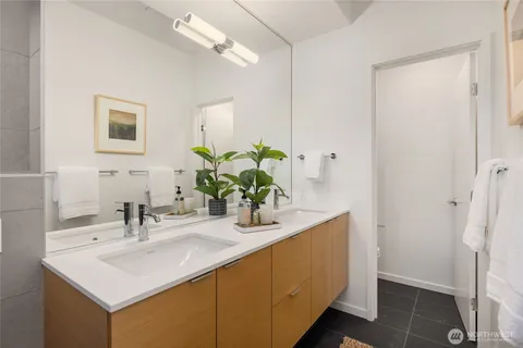 a bathroom with a sink and a toilet