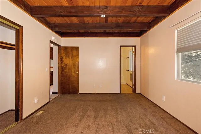 a view of empty room