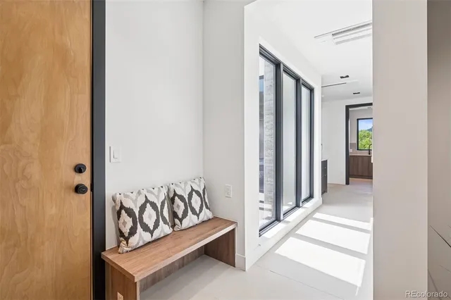 a view of a entryway