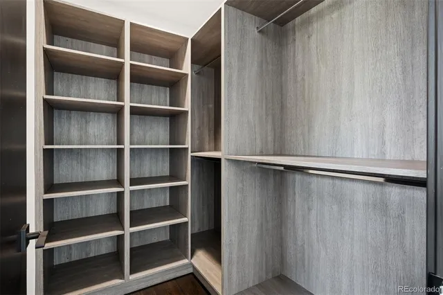 a view of a room with shelf