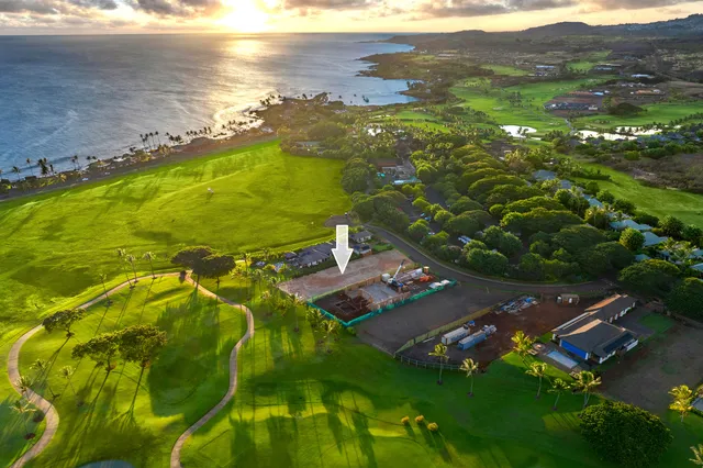 a view of an ocean from a building