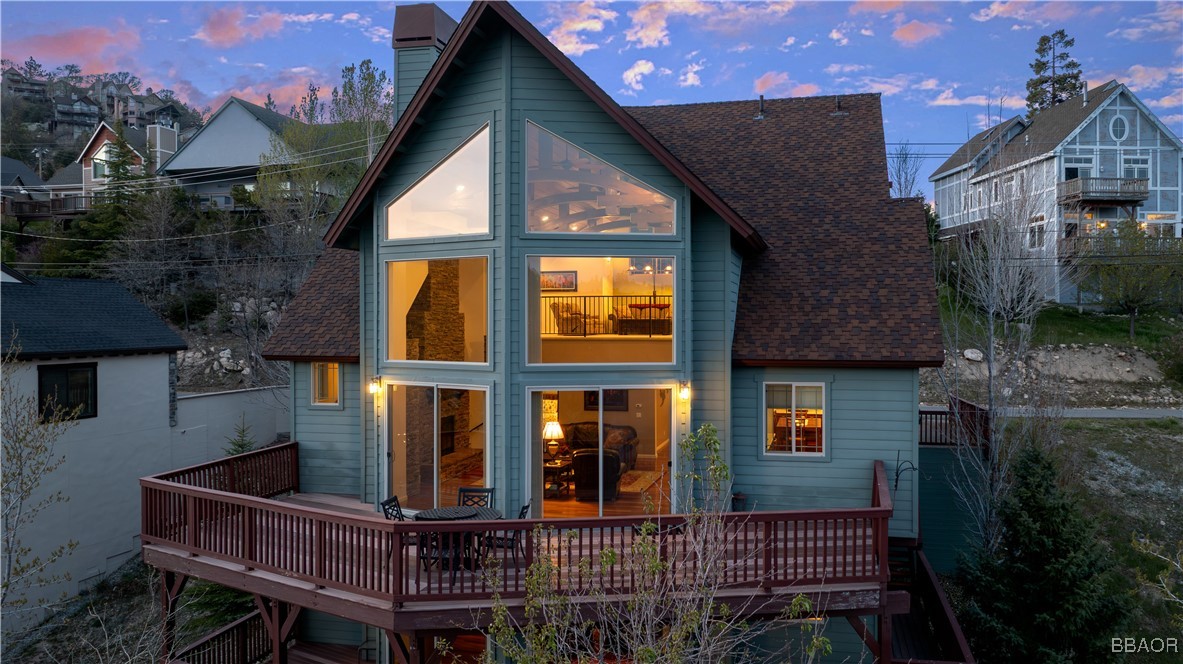 front view of a house with a porch
