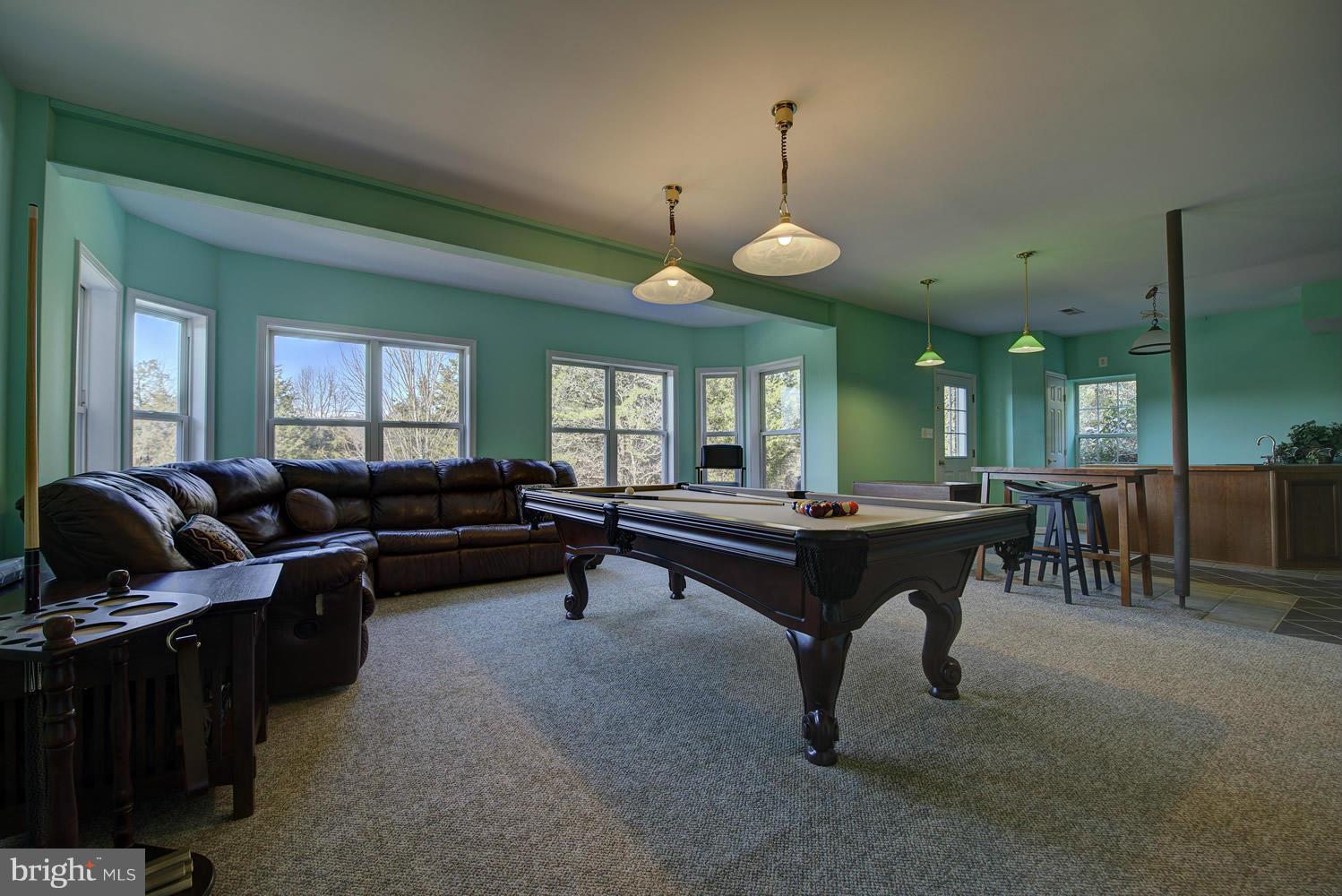 5327 Pond Mountain Road Broad Run, VA 20137 - Photo 25 of 30 Recreation Room overlooking pool