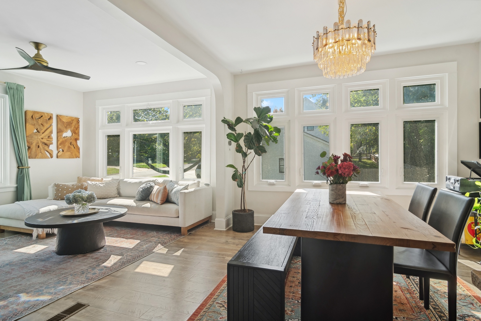 114 Harrison Street Barrington, IL 60010 - Photo 24 of 34 a living room with furniture potted plant and window