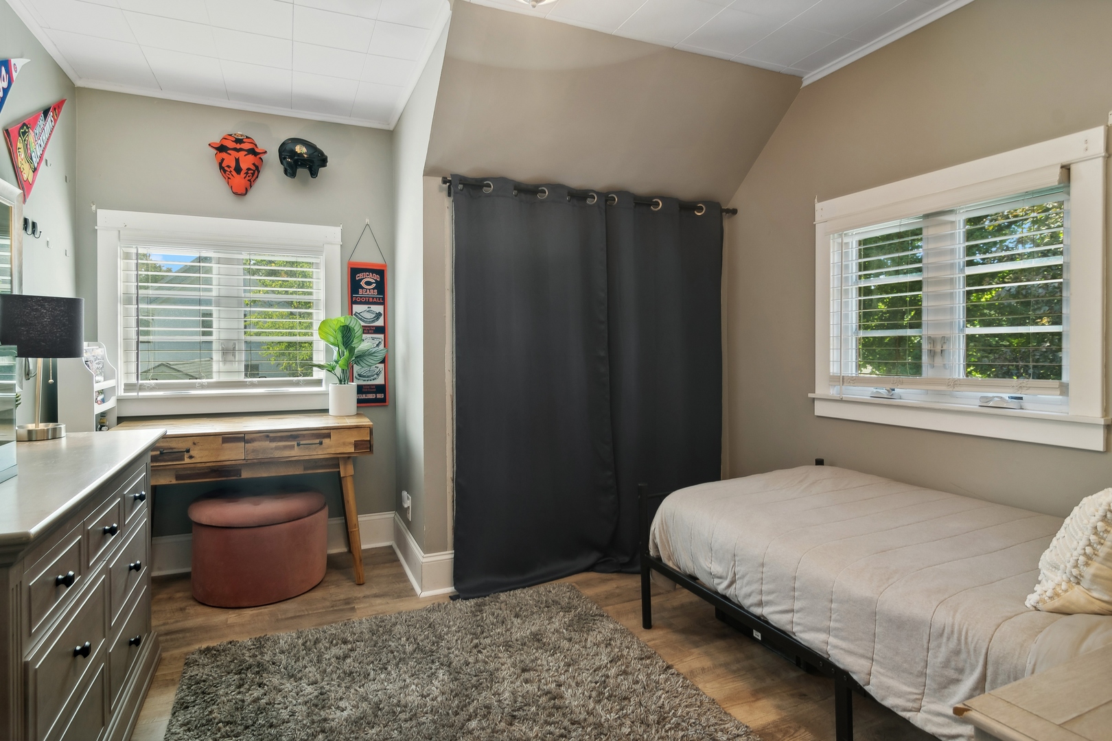 114 Harrison Street Barrington, IL 60010 - Photo 29 of 34 a bedroom with a bed and a window