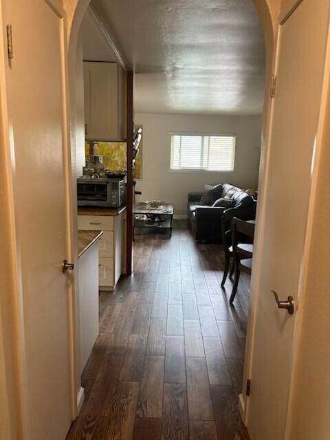 5940 Birch Street, Unit 4 Carpinteria, CA 93013 - Photo 7 of 7 Hallway from bedrooms looking towards li