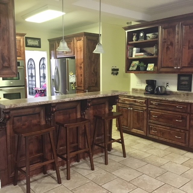 88 Lower Simmons Road Macon, GA 31220 - Photo 12 of 43 a kitchen with a sink and cabinets