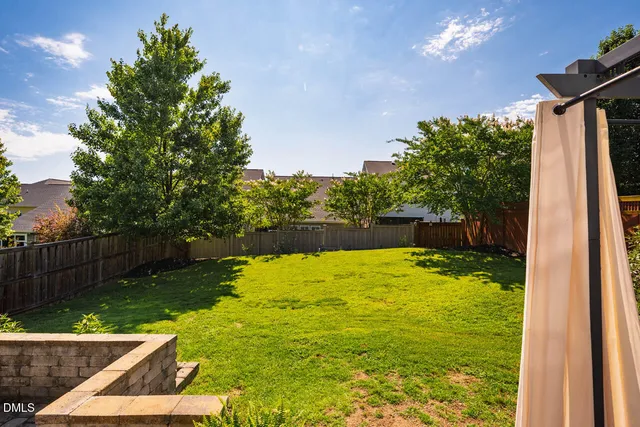 a view of an chairs and tables in the patio