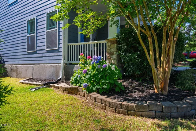 a outdoor space with patio