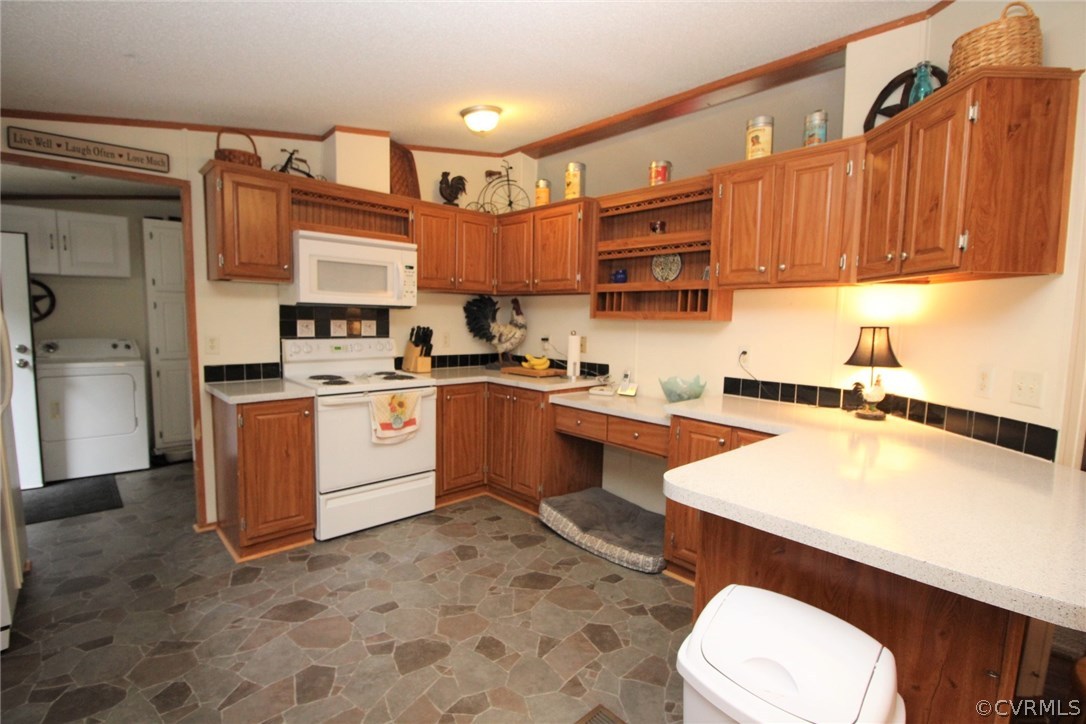 4278 Dorrell Road Aylett, VA 23009 - Photo 8 of 34 a kitchen with a sink appliances and cabinets