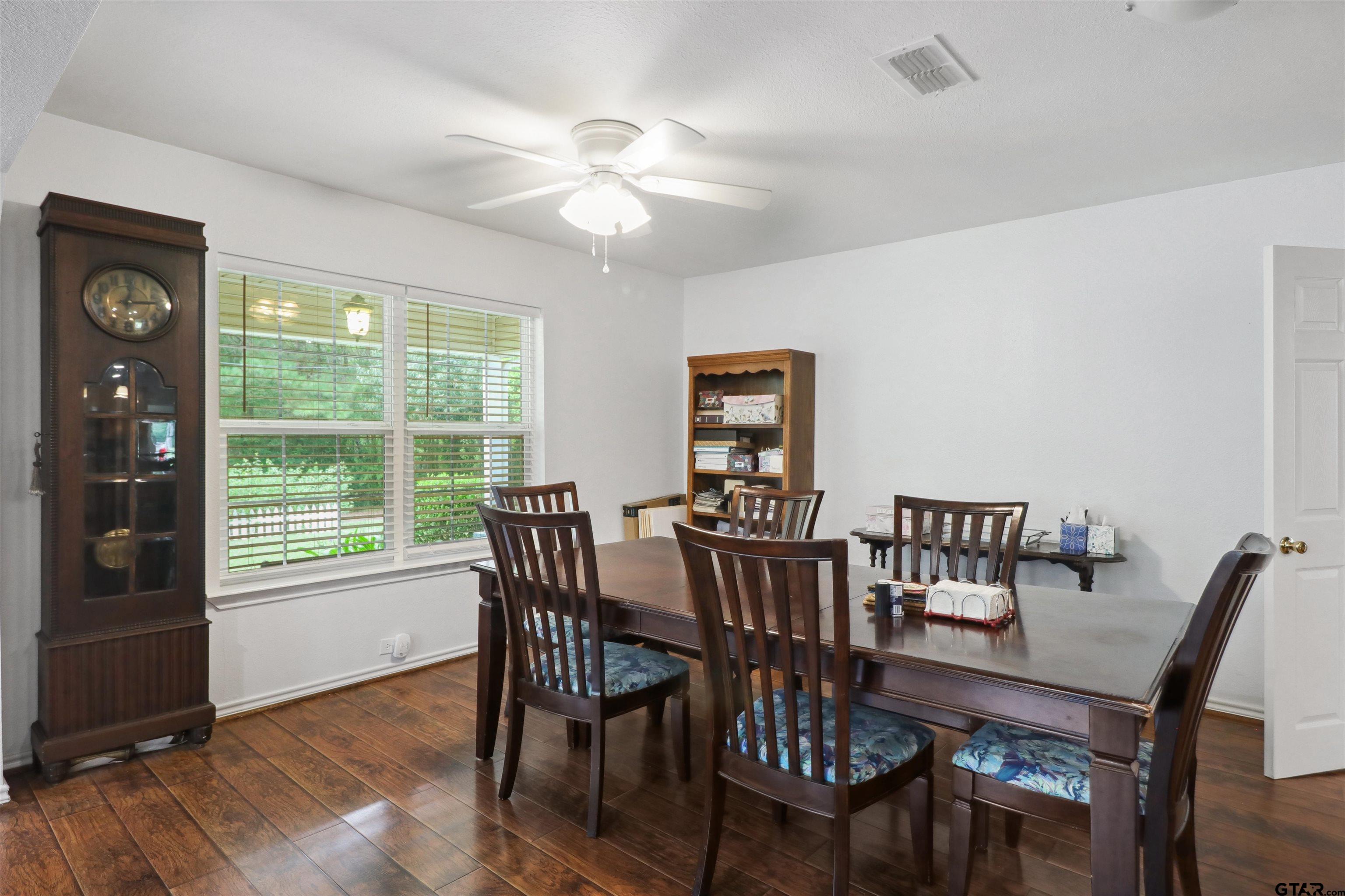 830 County Road 2201 Rusk, TX 75785 - Photo 16 of 40 a view of a dining room with furniture window and outside view