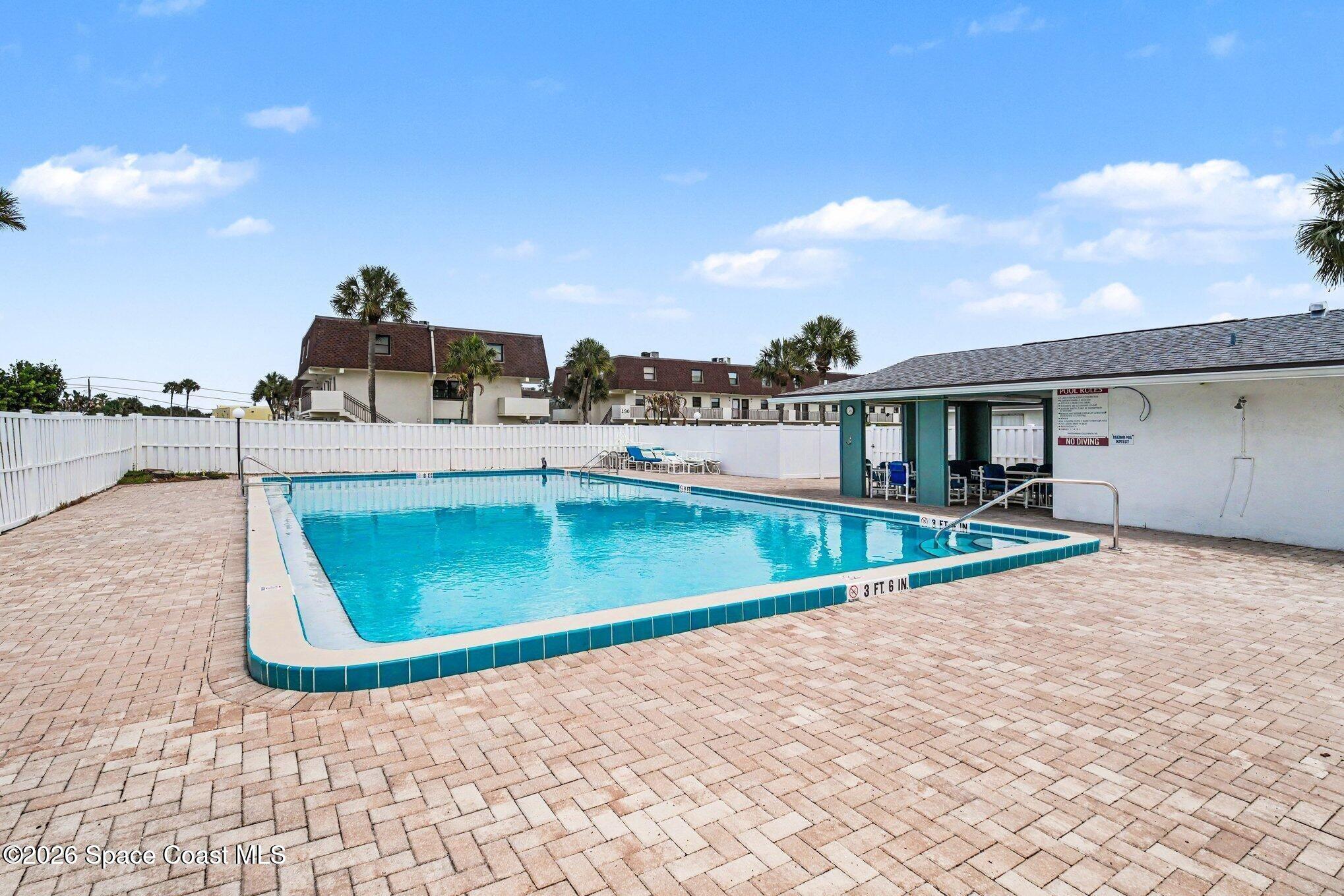 290 Paradise Boulevard, Unit 2 Indialantic, FL 32903 - Photo 17 of 20 Community pool