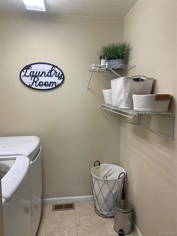 a room with storage and utility