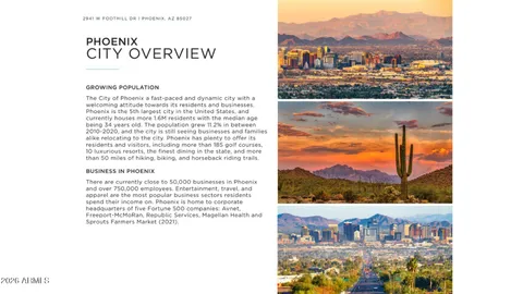 $610,000 | 2941 West Foothill Drive, Phoenix, AZ 85027