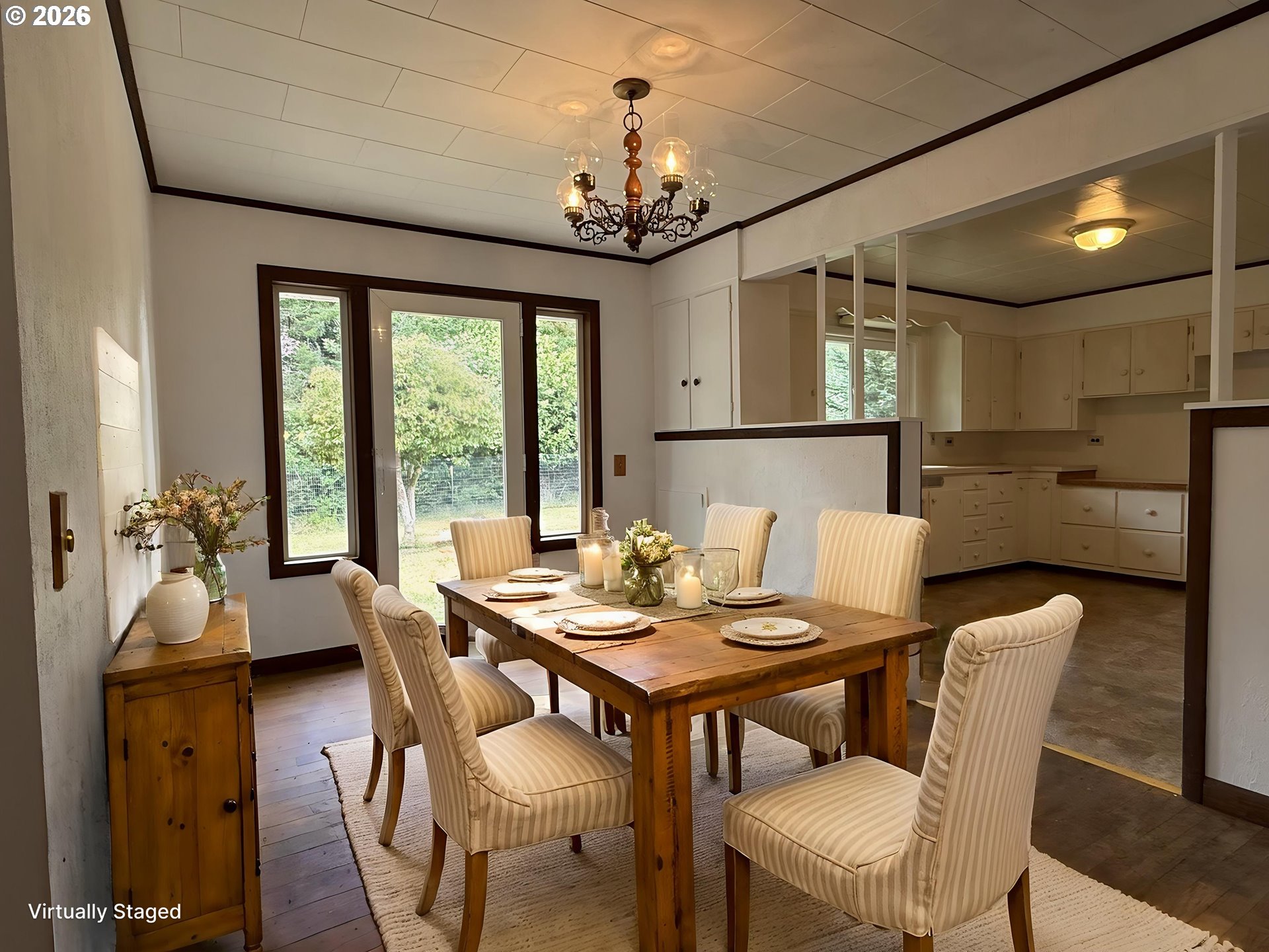 42710 Silver Springs Road Port Orford, OR 97465 - Photo 22 of 22 a view of a dining room with furniture window and outside view