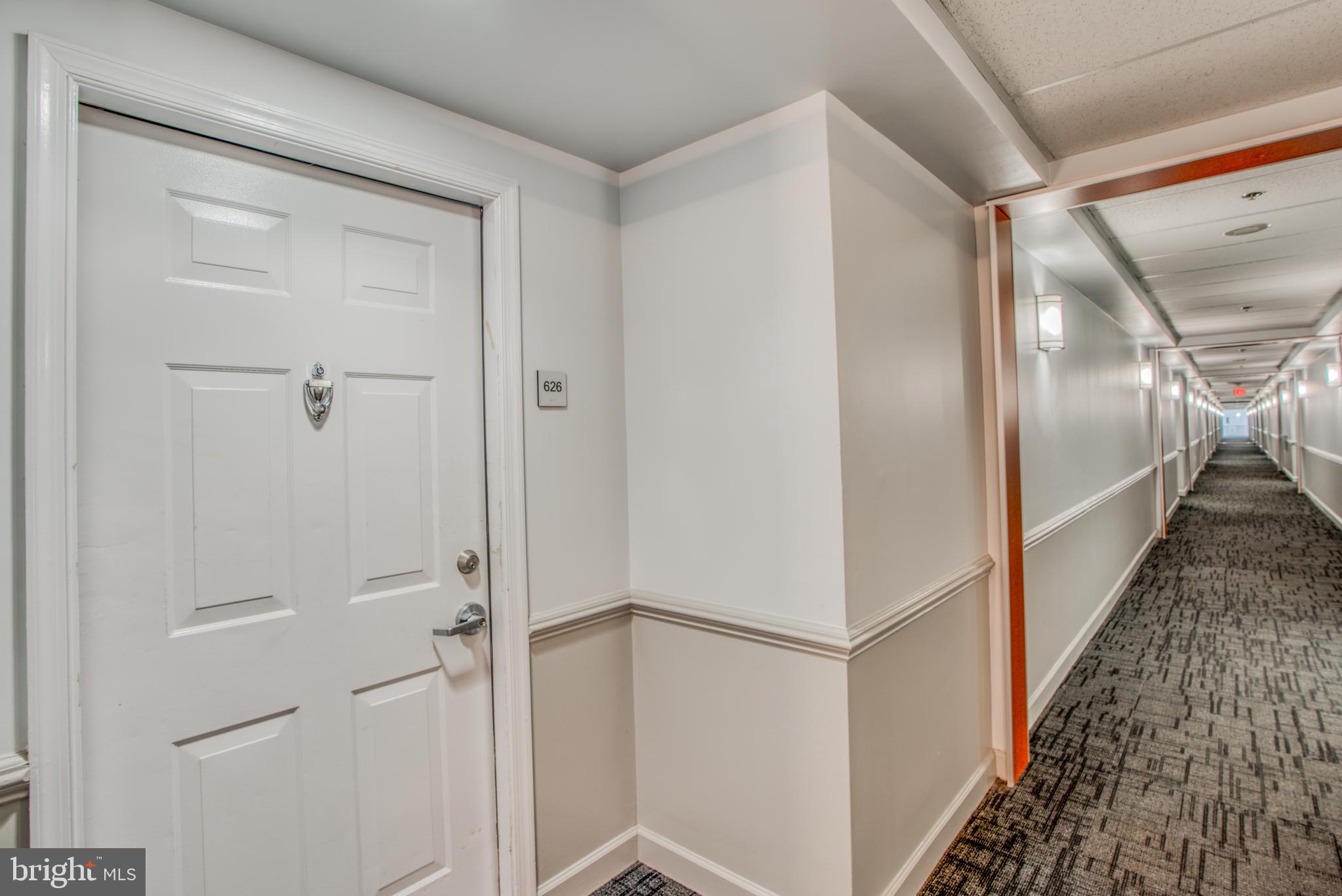 2702 Lighthouse Point East, Unit 626 Baltimore, MD 21224 - Photo 49 of 60 Hallway outside #626