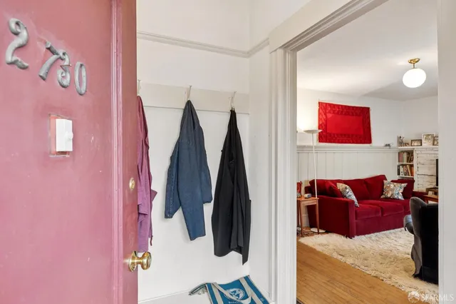 a view of walk in closet