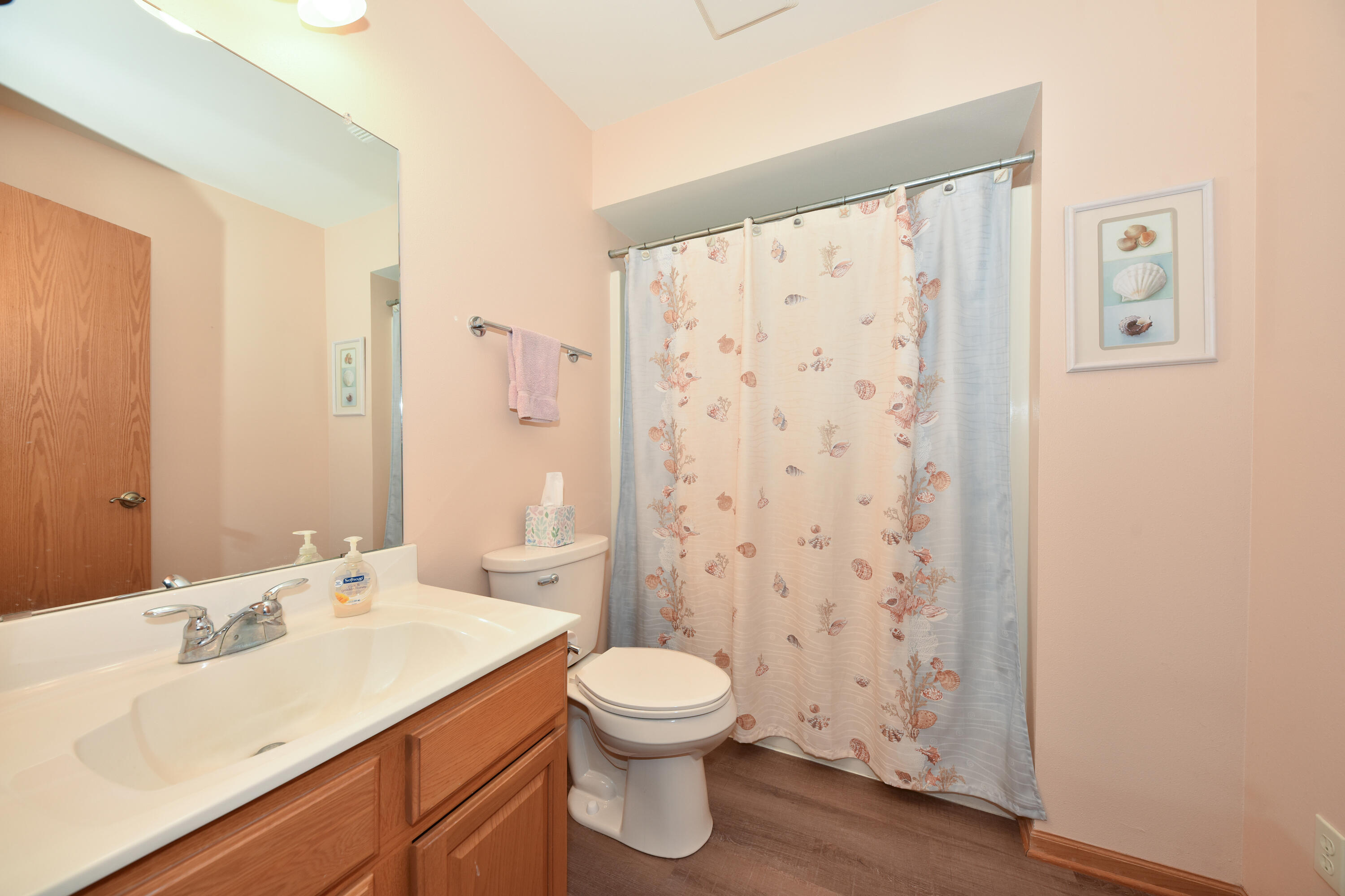 309 La Roche Lane Belgium, WI 53004 - Photo 25 of 32 Guest bath with shower over tub