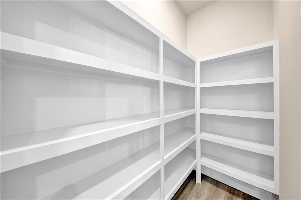 388 Oxford Road Ball Ground, GA 30107 - Photo 16 of 55 a view of walk in closet with empty racks