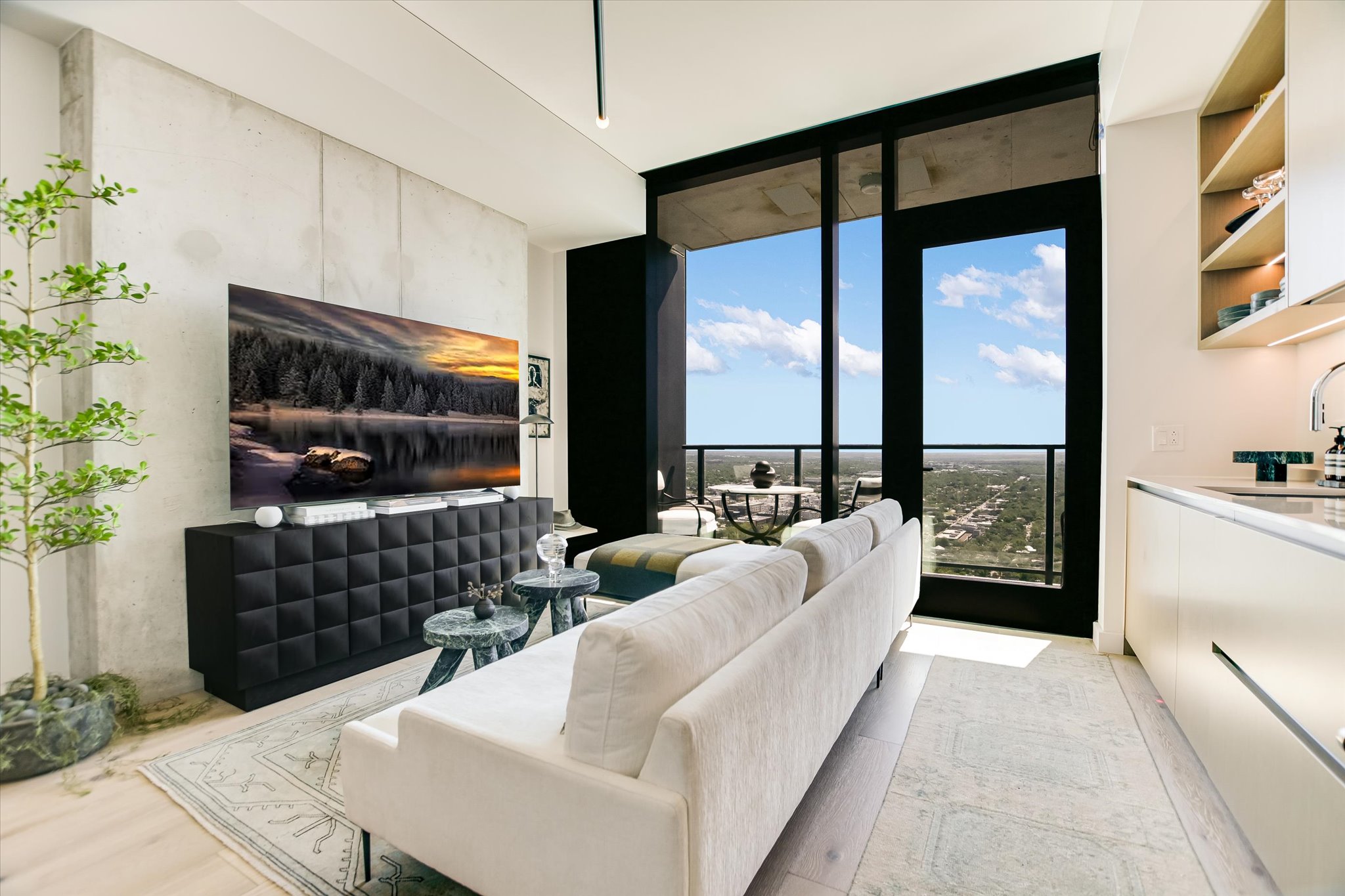 610 Davis Street, Unit 2607 Austin, TX 78701 - Photo 21 of 29 photo shown is of a similar floor plan on the 40th floor