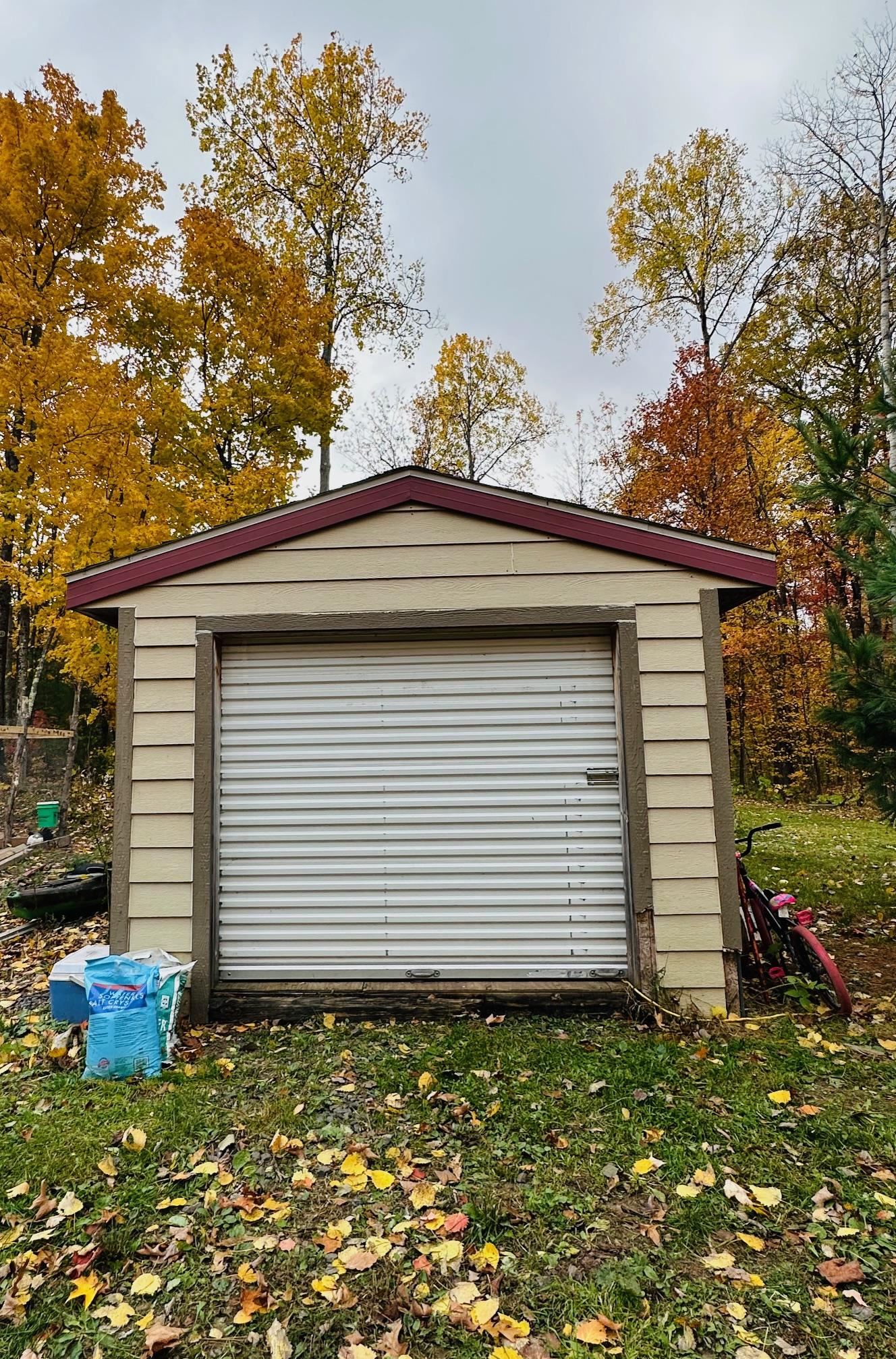 6955 Kolling Road Iron River, WI 54847 - Photo 15 of 22 View of garage