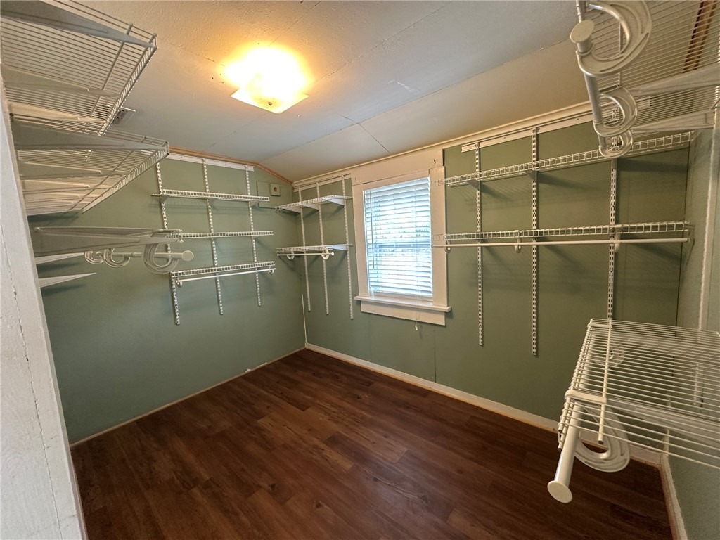 131 Dell Street Portland, TX 78374 - Photo 30 of 40 a view of a room with wooden floor and windows