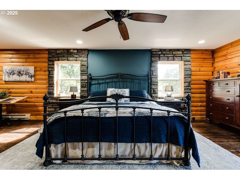 86561 R.R. Baker Road Springfield, OR 97478 - Photo 11 of 47 a bedroom with a bed and window
