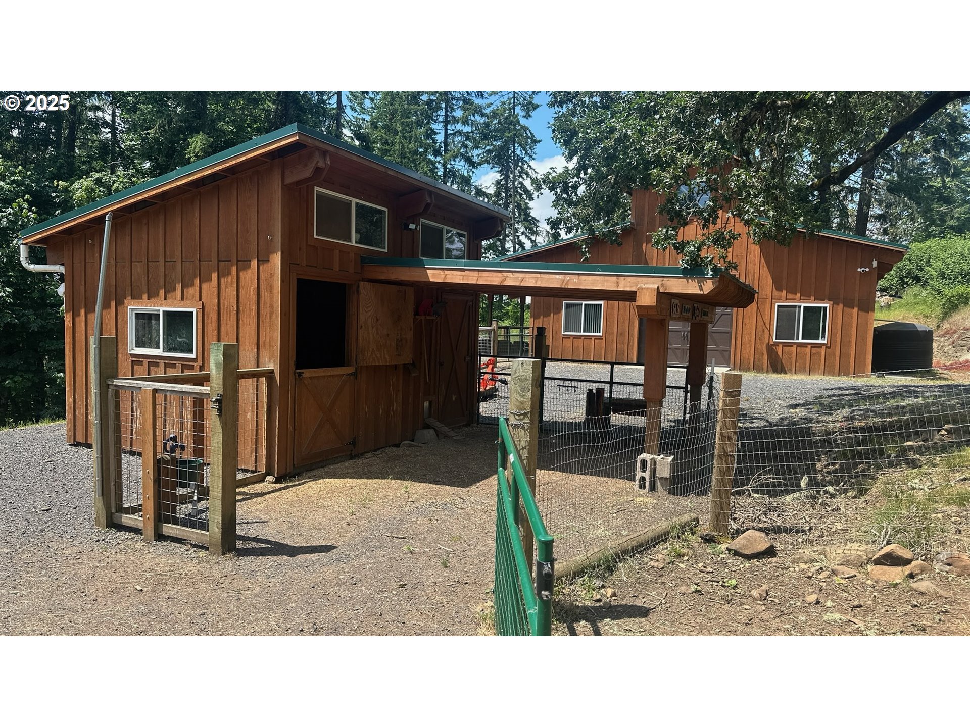 86561 R.R. Baker Road Springfield, OR 97478 - Photo 27 of 47 a black and white photo of a house
