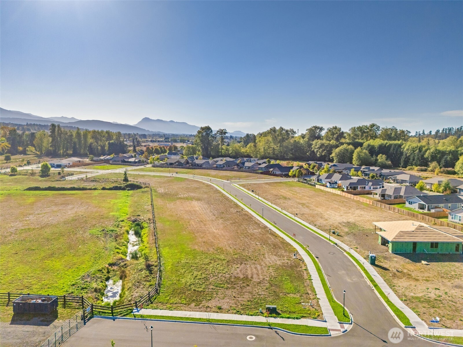 a view of an swimming pool and an ocean view