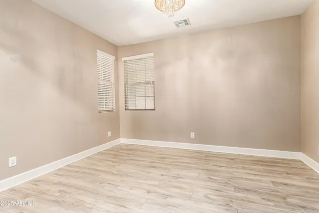 wooden floor in an empty room