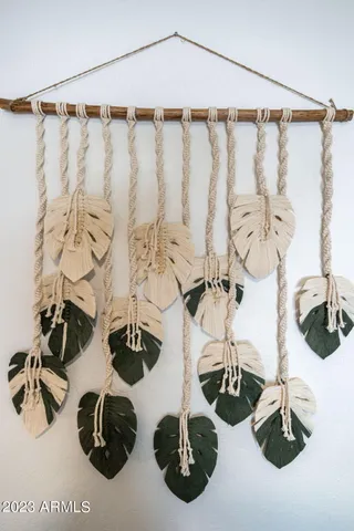 a picture of a painting on a wall