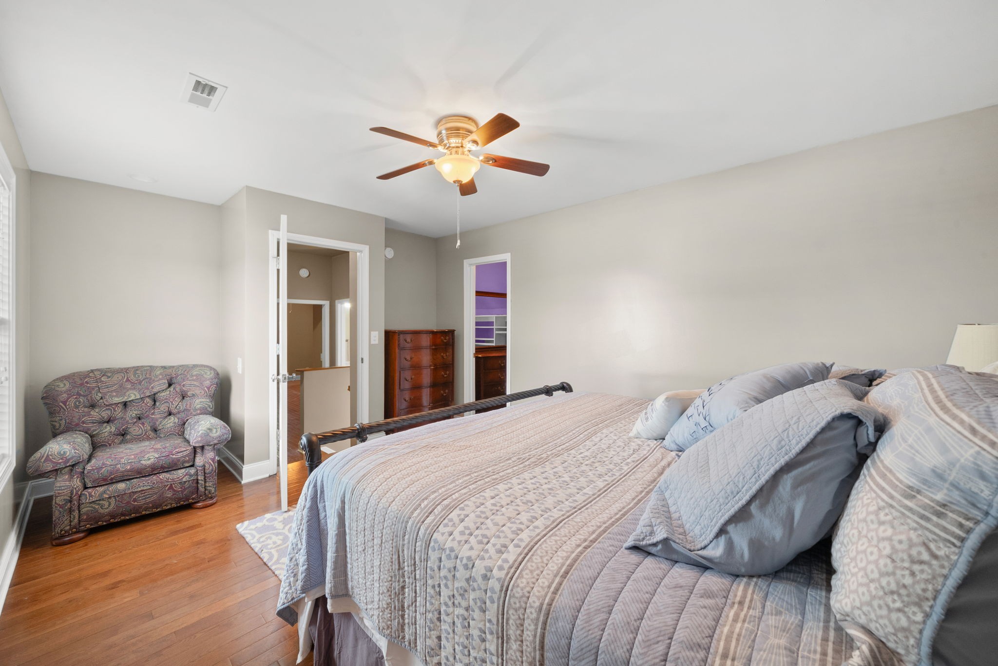 4940 Marion Road Cunningham, TN 37052 - Photo 22 of 43 a bedroom with a bed and a couch