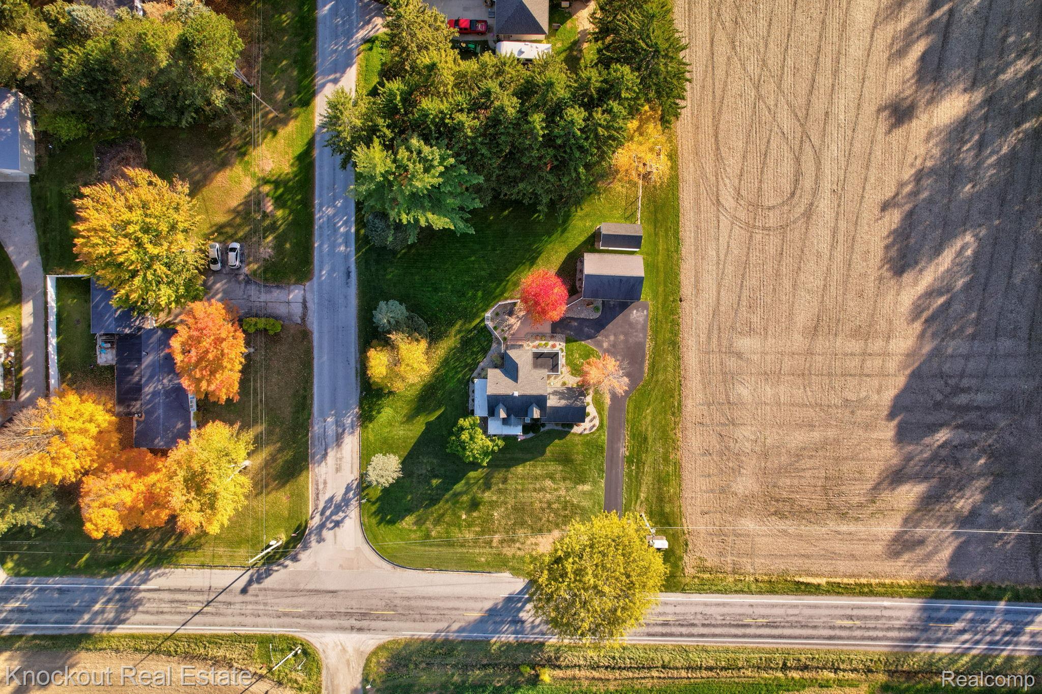 8980 Curtis Road Frankenmuth, MI 48734 - Photo 51 of 56 Aerial view