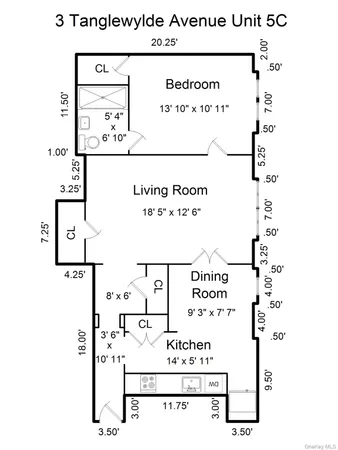 $485,000 | 3 Tanglewylde Avenue, Unit 5C, Bronxville, NY 10708