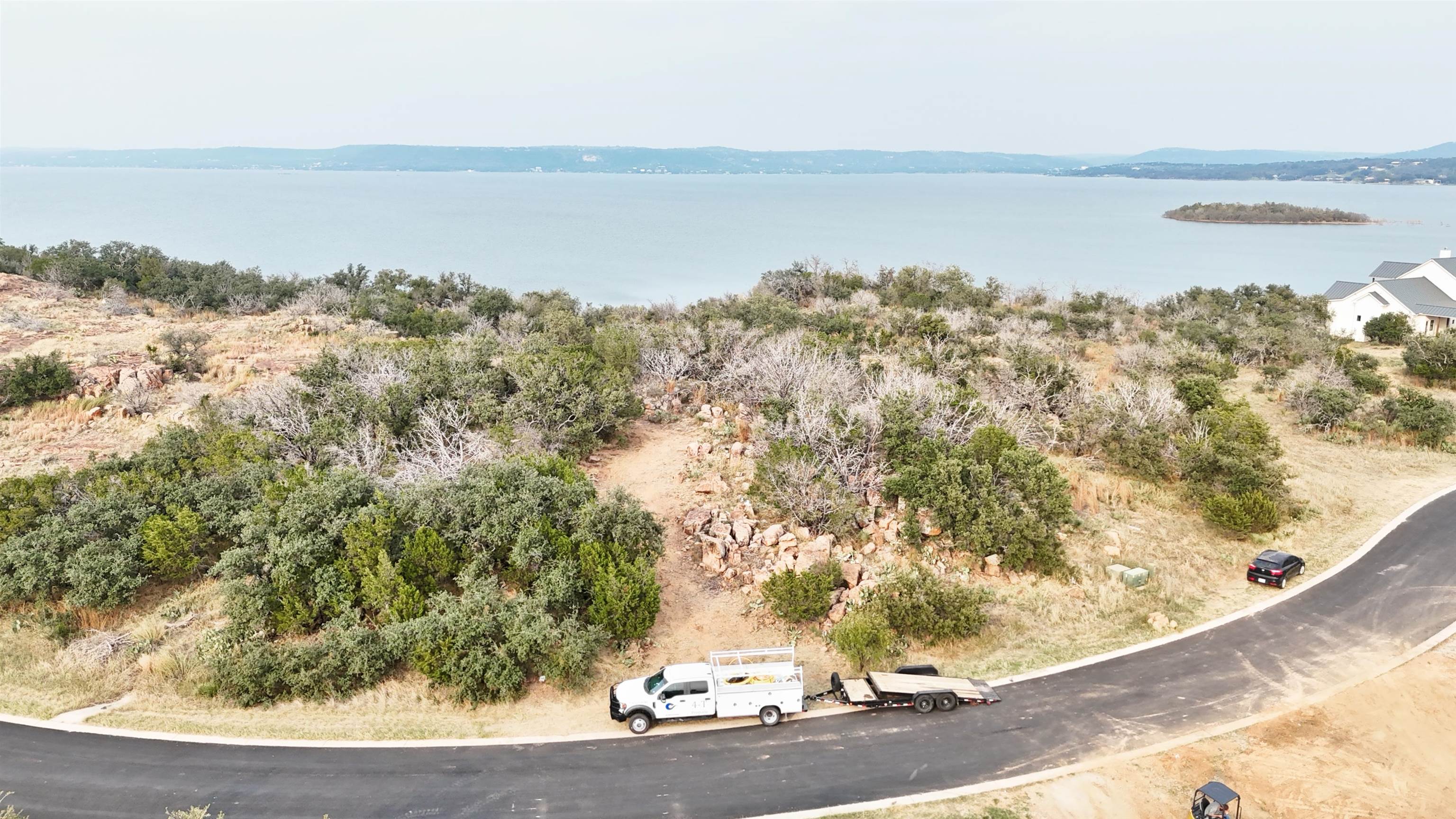 Tbd Peninsula Drive Burnet, TX 78611 - Photo 15 of 18 an aerial view of ocean and trees