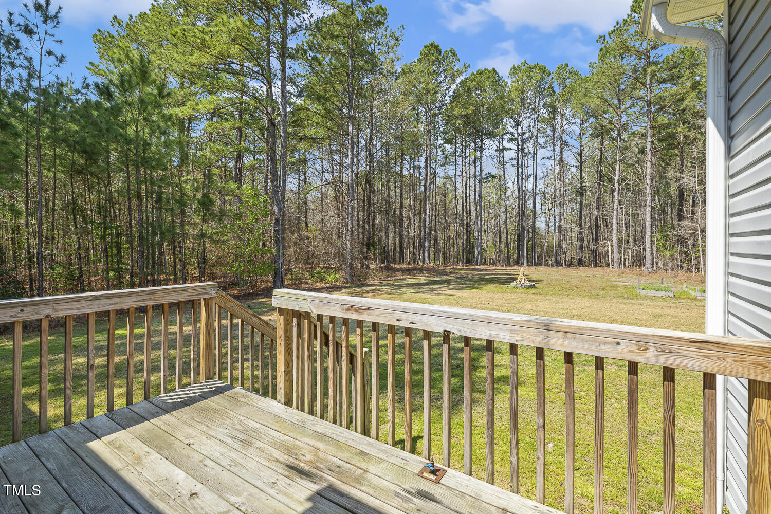 808 Cross Link Drive Angier, NC 27501 - Photo 28 of 30 a view of a balcony with a pot