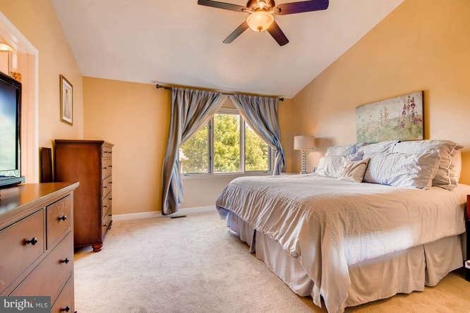 109 Lancefield Road Baltimore, MD 21209 - Photo 15 of 30 MASTER BR W/ VAULTED CEILING & CEILING FAN