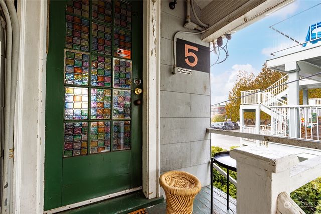 a front view of a house with a garage
