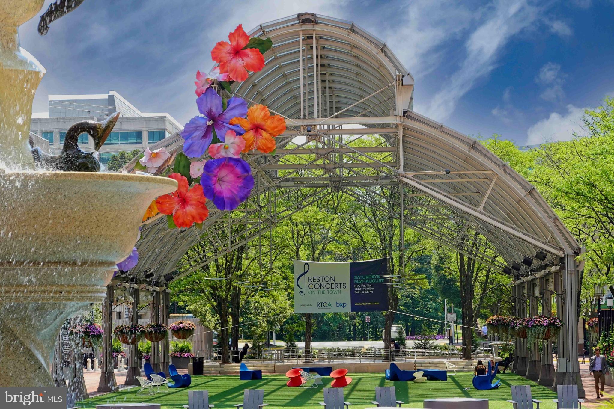 2104 Green Watch Way, Unit 301 Reston, VA 20191 - Photo 24 of 33 The Pavilion in Town Center w/free summer concerts
