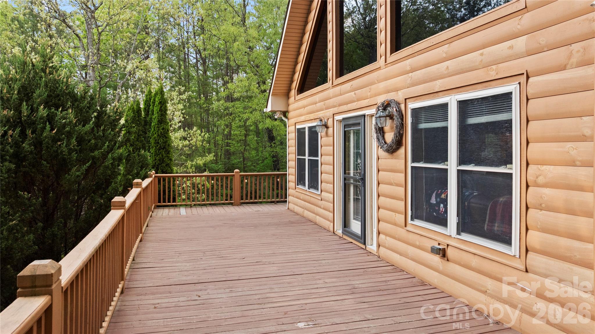 273 North Rhododendron Road Almond, NC 28702 - Photo 3 of 27 a balcony with view of balcony