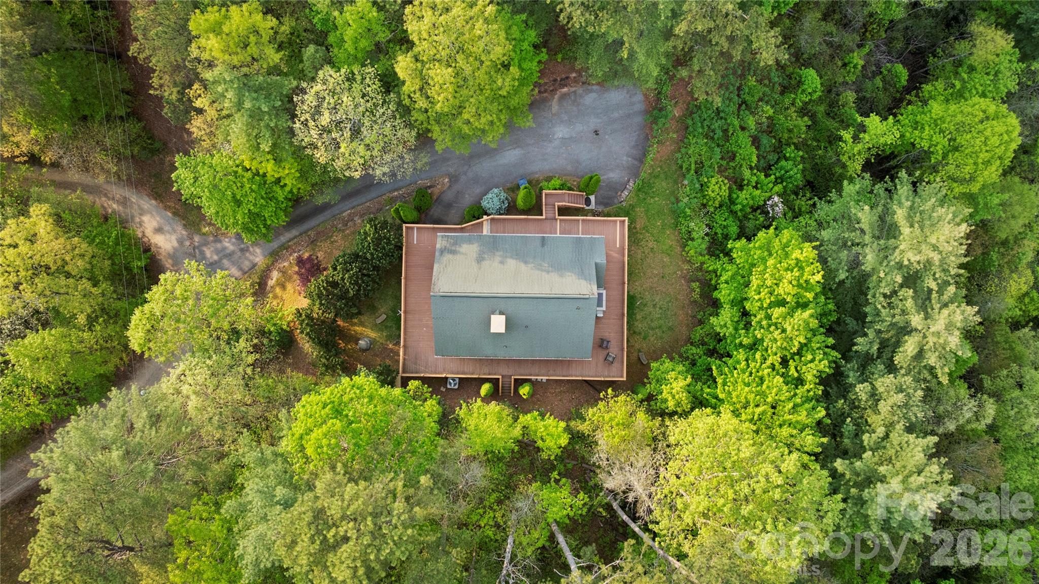 273 North Rhododendron Road Almond, NC 28702 - Photo 4 of 27 an aerial view of a house